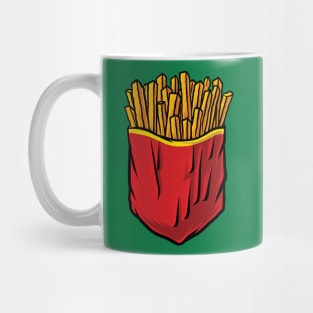 french fries pocket Mug